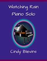 Watching Rain piano sheet music cover